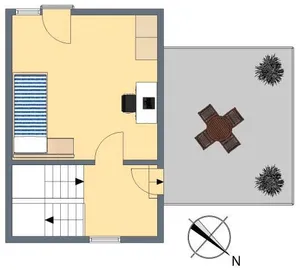 2-D Grundriss DG