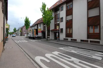 Blick in die Straße