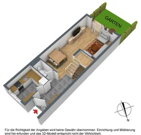 3-D Grundriss EG