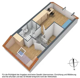 3-D Grundriss DG