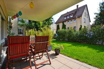 Süd-Terrasse & Garten