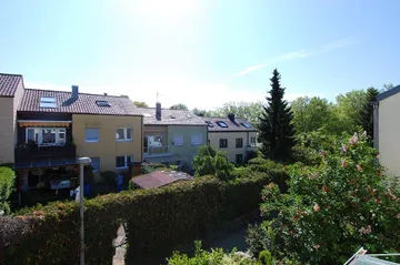 Aussicht vom Küchenbalkon