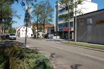 Straße nach links