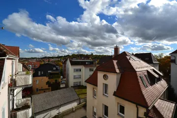 Fernblick vom Balkon