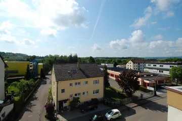 Aussicht vom Küchenbalkon