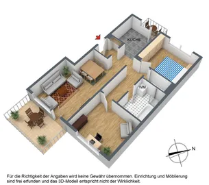 3-D Grundriss