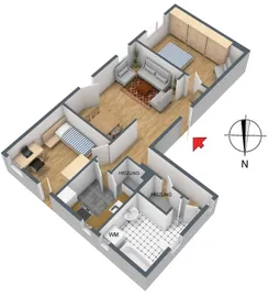 3-D Grundriss GG