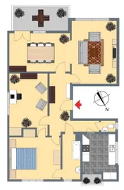 2-D Grundriss EG