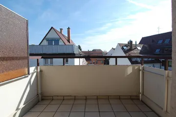 Balkon nach Osten