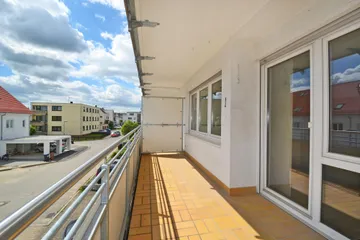 12 m² großer Balkon