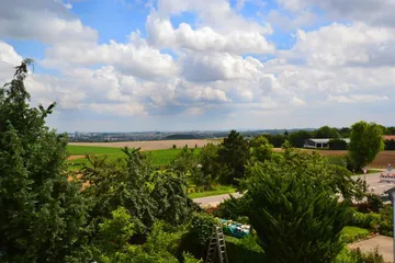 grüner Fernblick nach Osten