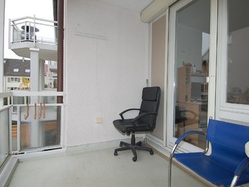 überdachter Balkon