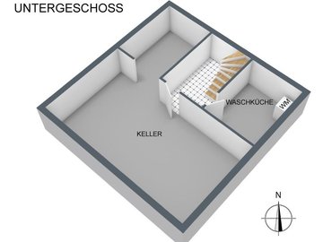 3-D Grundriss - UG