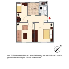 Grundriss 2D