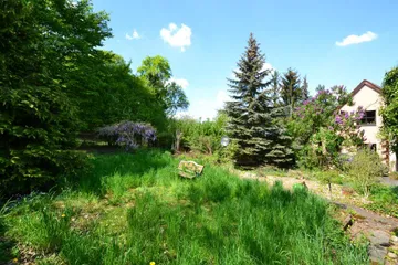 Garten nach Nord-Westen