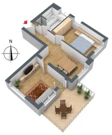 3-D Grundriss