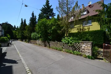 Blick in die Straße n. Westen