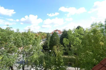 Aussicht vom Balkon