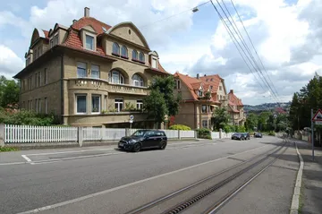 Haus und Straße