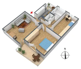 3-D Grundriss