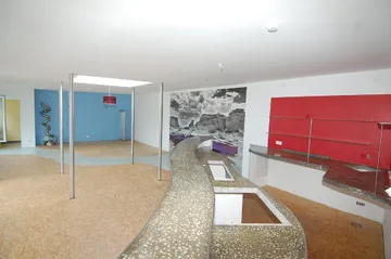Theke im Wohn-Essbereich