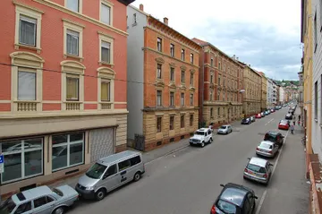 Blick in die Straße