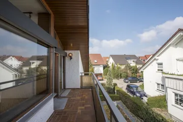 Balkon nach Norden