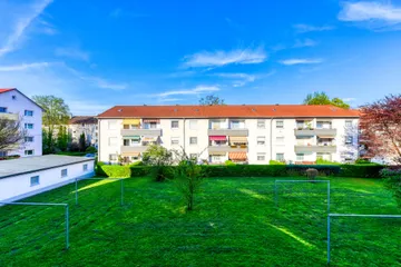 Blick vom Arbeitszimmer