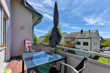 Balkon nach Süd-Ost