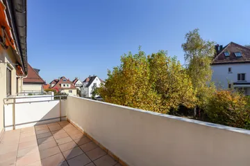 Balkon nach Osten