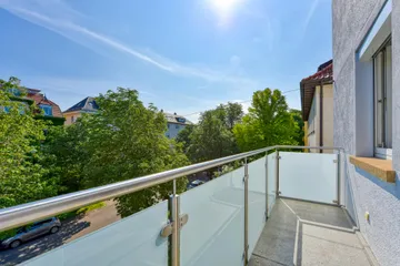 Balkon nach Osten