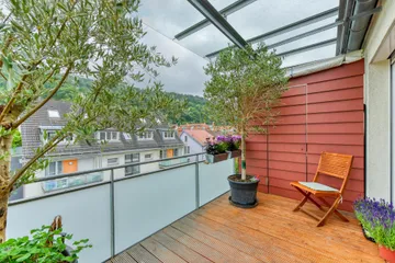 Balkon nach Süd-Westen