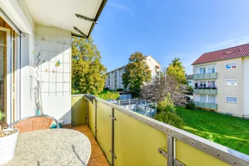 Balkon nach Norden