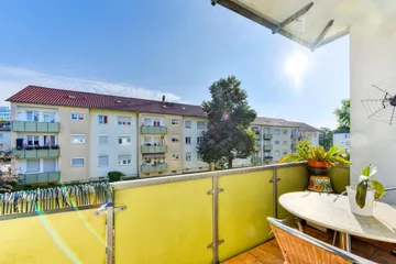 Balkon nach Osten