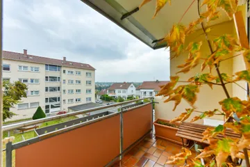 Balkon nach Nord-Westen