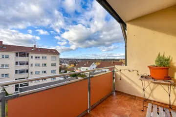 Balkon nach Nord-Westen