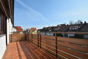 Balkon nach Süd-Osten