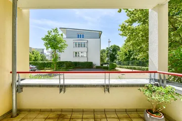 Balkon nach Süd-Westen