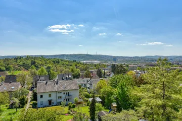 Blick zum Fernsehturm
