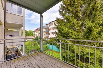 Balkon nach Nord-Osten