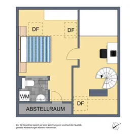 2D-Grundriss, 2. DG