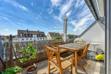 Balkon nach Süd-Westen