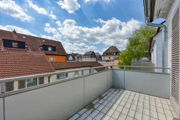 Balkon nach Süd-Westen