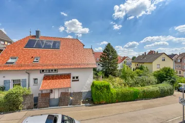 Blick vom Schlafzimmer