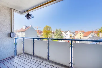 Balkon nach Norden