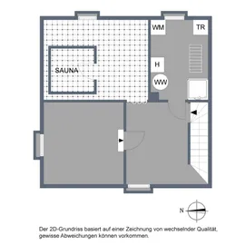 2D-Grundriss, UG