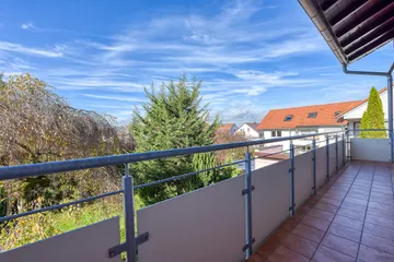 Balkon nach Nord-Westen