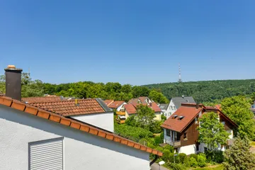 Blick vom West-Balkon