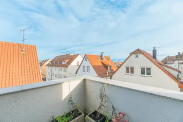 Balkon Blick nach Nord-Ost