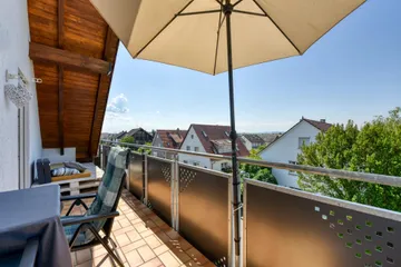 Balkon nach Süd-Ost